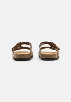 Pier One Leather Unisex - Pantuflas - Stone -Pier One Tienda 000fb85e1afd4504bcf13e0042582440