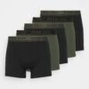 Pier One 5 Pack - Culotte -Black/Khaki -Pier One Tienda 00955010cec94d048deaec05ec199c27