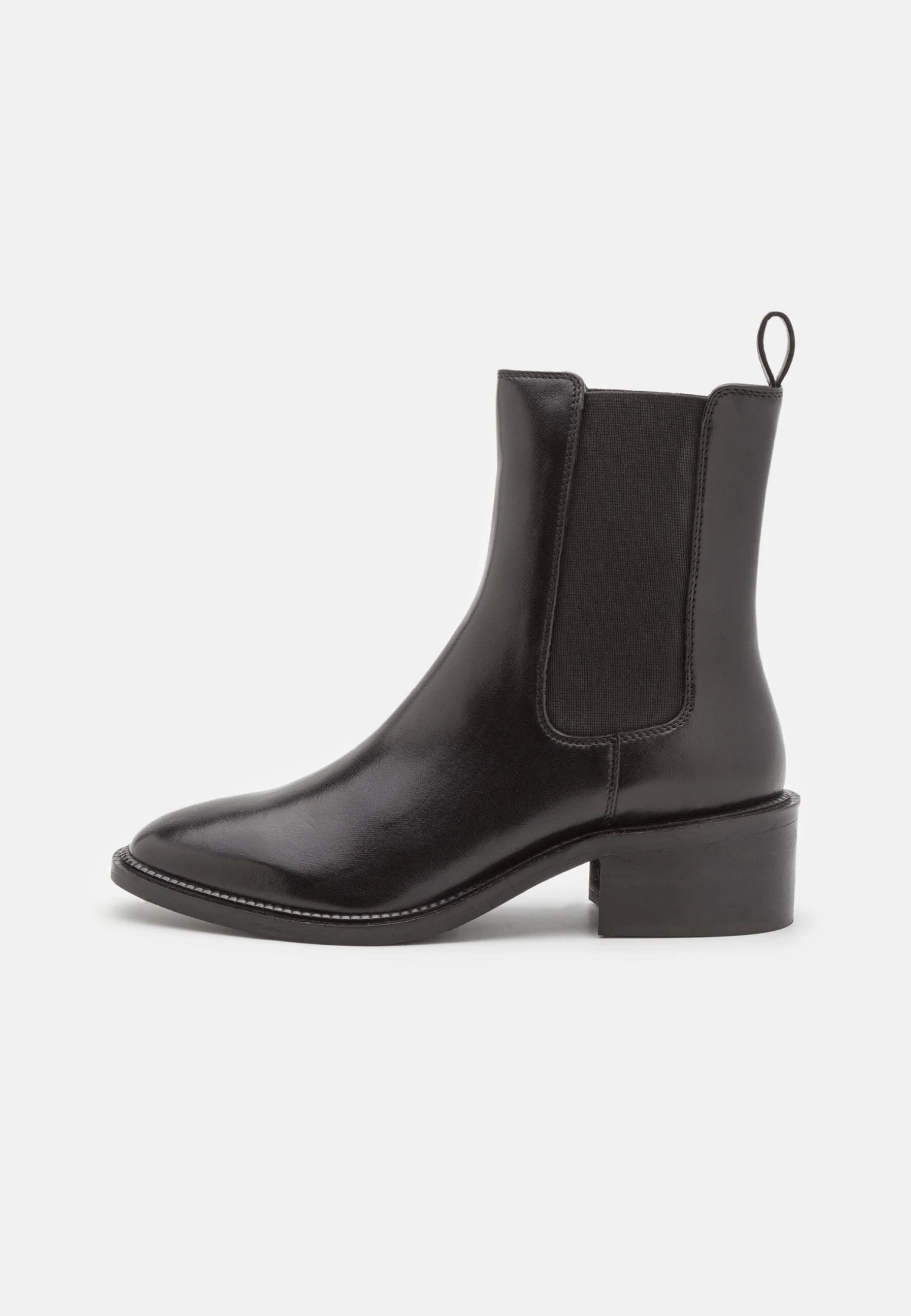 Pier One Leather- Botines - Black 4 Pier One Leather- Botines - Black - Imagen 2