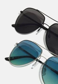 Pier One 2 Pack - Gafas De Sol - Black/Blue -Pier One Tienda 0536698a6dde466ab05cd7db74609b09