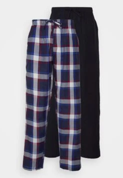 Pier One 2 Pack - Pantalón De Pijama - 503 - Dark Blue_302 - Red -Pier One Tienda 063b88d7f4b14317a1b84bef67ff886c