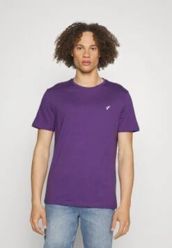 Pier One Unisex 5 Pack - Camiseta Básica - Light Blue/Purple/White -Pier One Tienda 095b9a3674da4547b14b54174212bae2