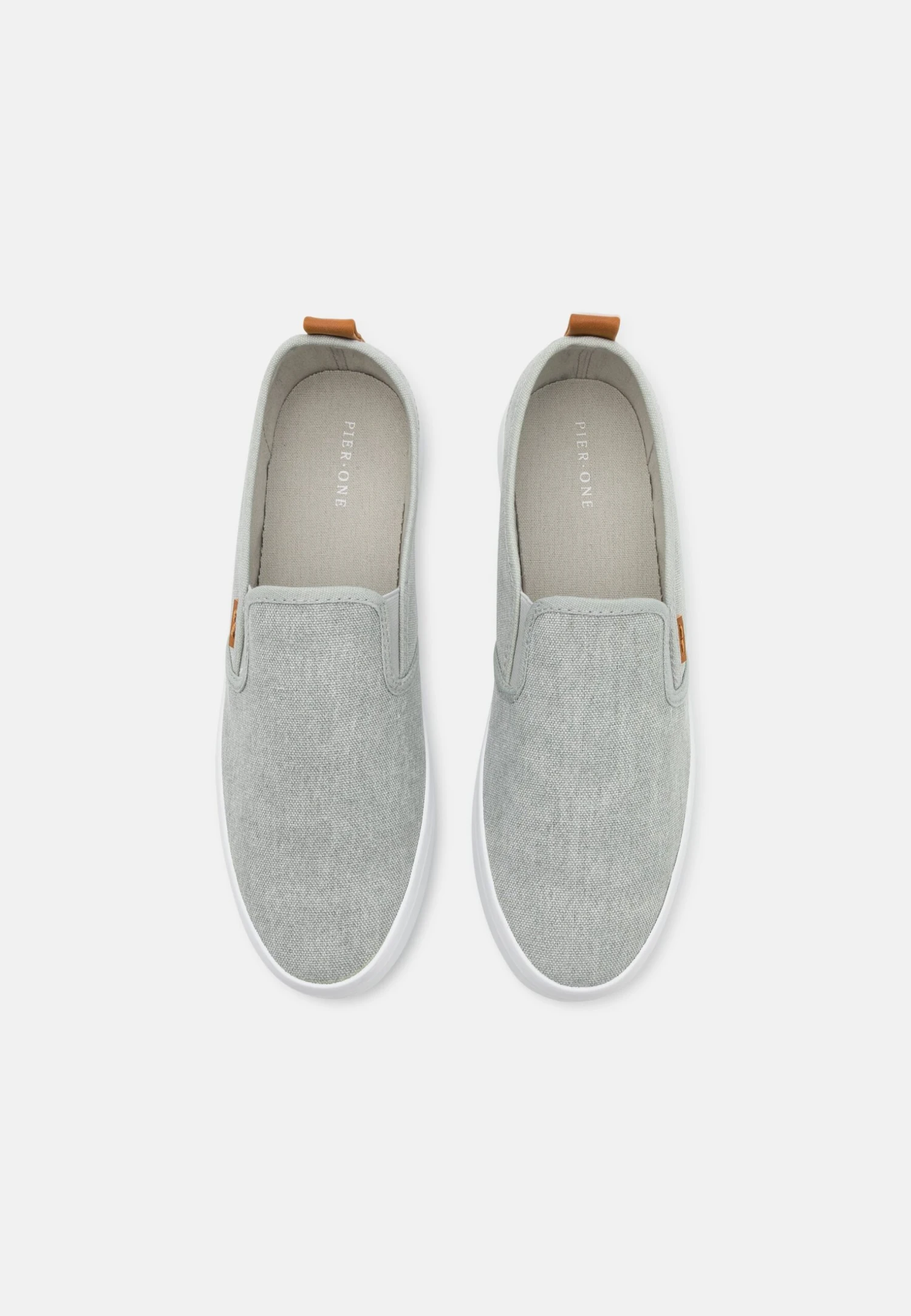 Pier One Unisex - Mocasines - Grey 6 Pier One Unisex - Mocasines - Grey - Imagen 4
