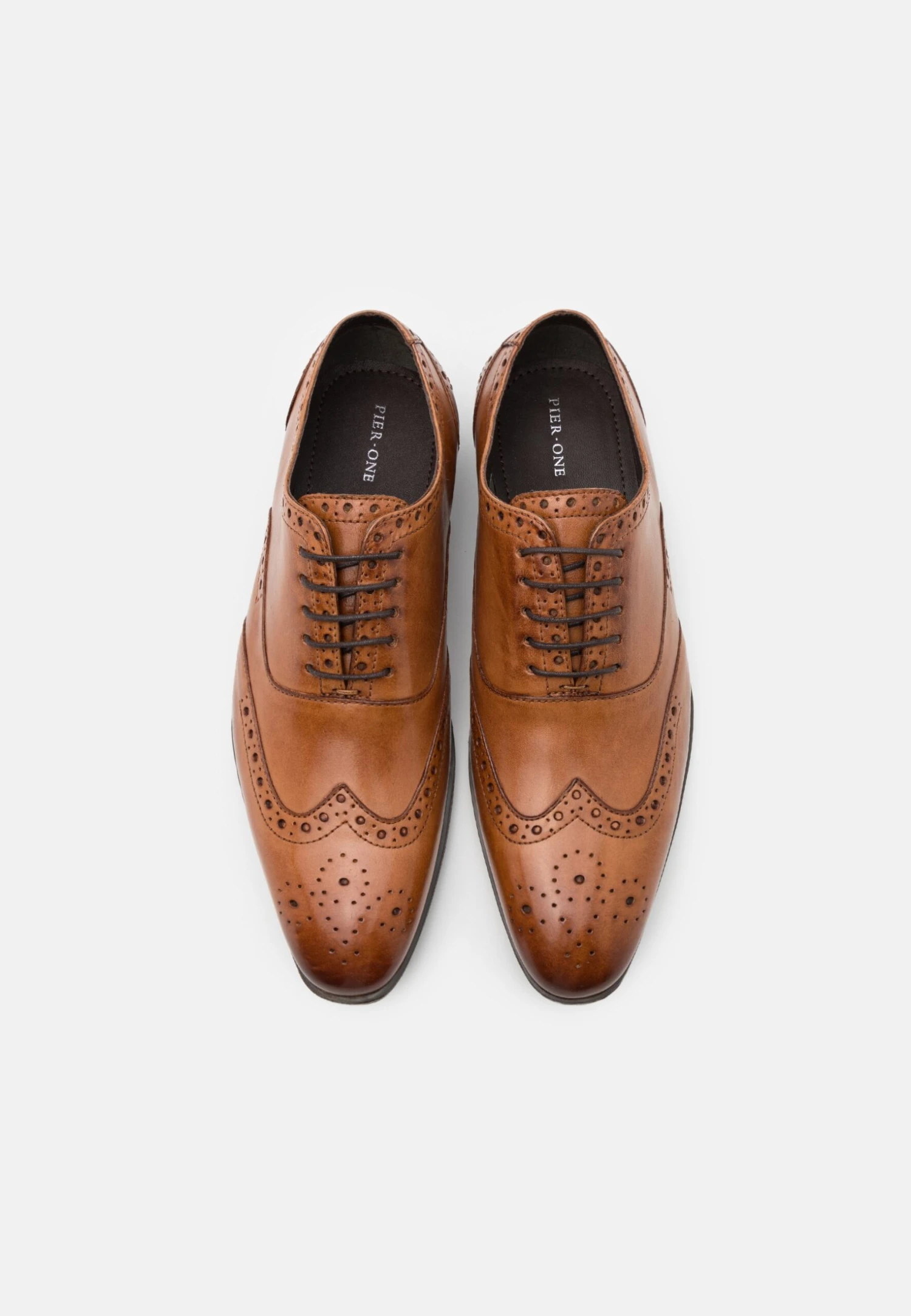 Pier One Leather - Zapatos Con Cordones - Cognac 6 Pier One Leather - Zapatos Con Cordones - Cognac - Imagen 4