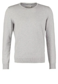 Pier One Basic Crewneck - Jersey De Punto - Light Grey -Pier One Tienda 164460f190b04ae58b2180589ab3c026
