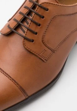 Pier One Leather - Zapatos Con Cordones - Cognac -Pier One Tienda 16aaad98df6a400ca2f51da7f6440c54