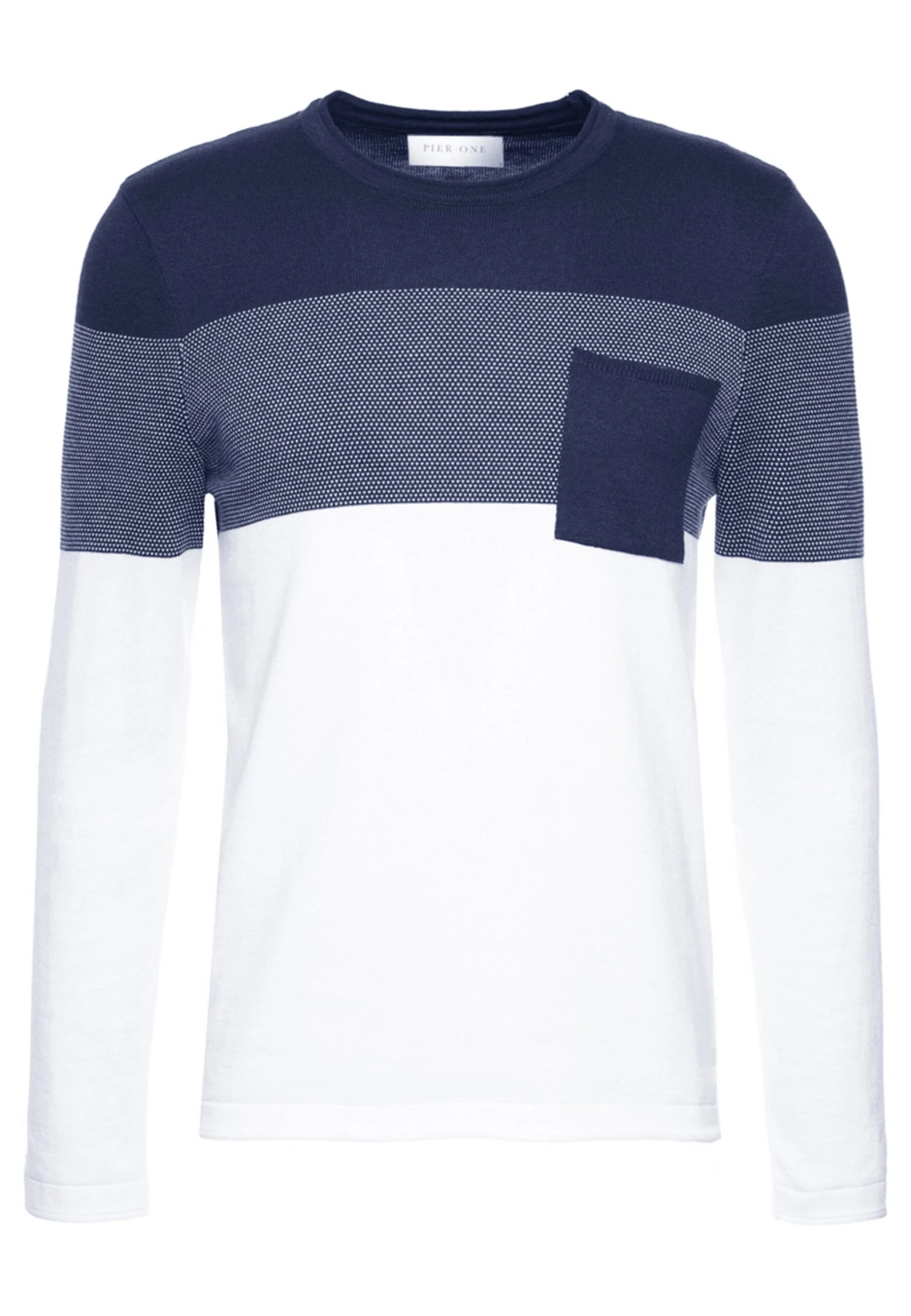 Pier One Jersey De Punto - Dark Blue 7 Pier One Jersey De Punto - Dark Blue - Imagen 5