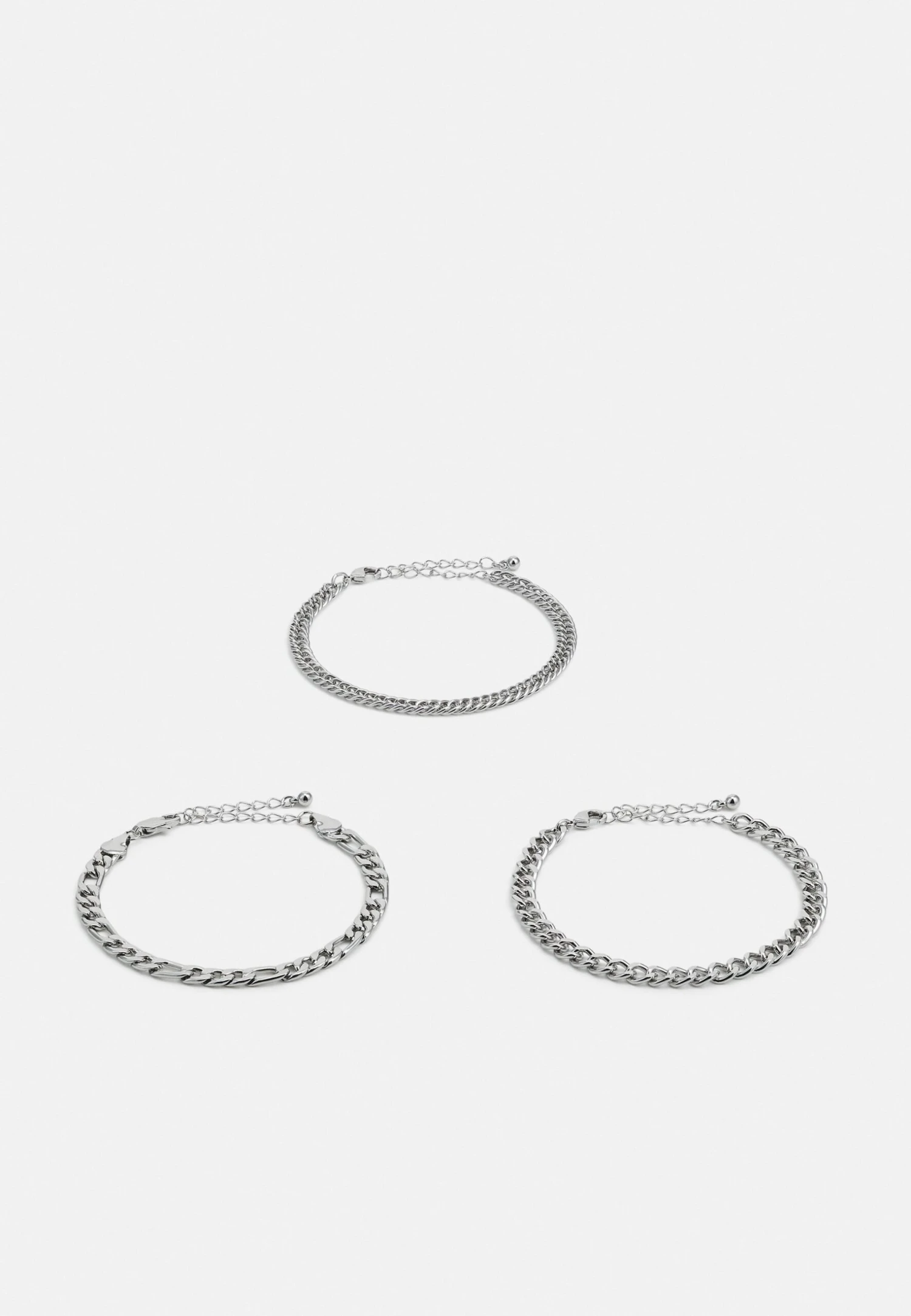 Pier One 3 Pack - Pulsera - Silver-Coloured 3 Pier One 3 Pack - Pulsera - Silver-Coloured