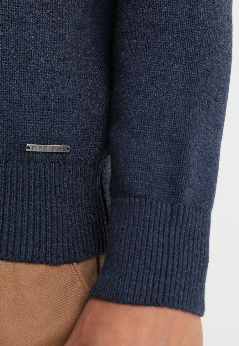 Pier One Jersey De Punto - Mottled Dark Blue 8 Pier One Jersey De Punto - Mottled Dark Blue - Imagen 6