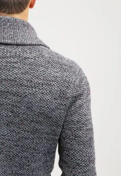 Pier One Chaqueta De Punto - Dark Grey Melange -Pier One Tienda 1d4924f16bf1458cb2ec6dd127eae00d