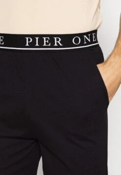 Pier One Pantalón De Pijama - Black -Pier One Tienda 1e9dc1d7f16140e7aa8f61ed340d94bd