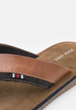 Pier One Leather - Sandalias De Dedo - Cognac -Pier One Tienda 1f87f71132da493d87a878e247d137ba