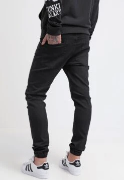 Pier One Vaqueros Slim Fit - Black -Pier One Tienda 1fb6bf592b514a82bee37c71309fd7e6