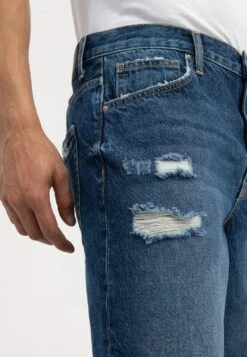 Pier One Shorts Vaqueros - Dark Blue Denim -Pier One Tienda 276254a4979c4bad9439f125663ea190