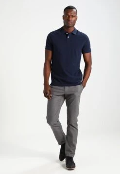Pier One Basic - Polo - DarkBlue -Pier One Tienda 2af40358702e45a0b4bfbf1f93a9dbf1
