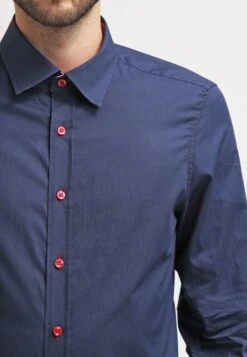 Pier One Camisa - Dark Blue/Red -Pier One Tienda 332e2fbdcdc54f038b660e01ce1f8b0e