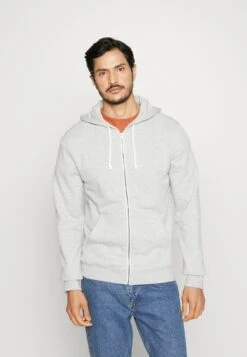 Pier One 2 Pack - Sudadera Con Cremallera - Black/Mottled Light Grey -Pier One Tienda 34e60de63353456c94a5b6c05ad2b0b3