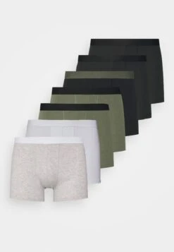 Pier One 7 Pack - Culotte - Black/Grey/Khaki -Pier One Tienda 3ffb5a700e954e5fa9288f1762911e9b