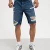 Pier One Shorts Vaqueros - Dark Blue Denim -Pier One Tienda 4339318a9d5945b59f53f364edca03d2