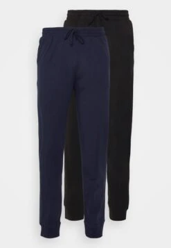 Pier One 2 Pack - Pantalón De Pijama - Dark Blue/Black -Pier One Tienda 49522b66b23a4bc9ba5cc231f5971a0a