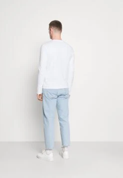 Pier One 5 Pack - Camiseta De Manga Larga - White/Dark Blu/Grey -Pier One Tienda 501e285d599547fa8b3d97a7168757c4