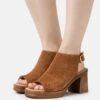 Pier One Leather - Sandalias Con Plataforma - Cognac 2 Pier One Leather - Sandalias Con Plataforma - Cognac -Pier One Tienda 58fee52b2e0a42c9b71f9c424b424b70