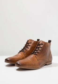 Pier One Botines Con Cordones - Cognac -Pier One Tienda 5d459ab4af5d4e87ad4470b299be69f0