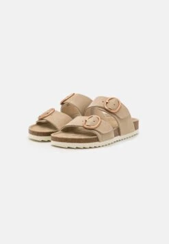 Pier One Leather - Sandalias Planas - Beige -Pier One Tienda 5e6f22e4ce4b4fad8910aecdf2f52ef9