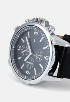 Pier One Reloj - Black/Silver-Coloured 11 Pier One Reloj - Black/Silver-Coloured -Pier One Tienda 644c3a153d4d4e5a83a63da34d11f675