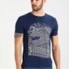 Pier One Camiseta Estampada - Dark Blue/White 1 Pier One Camiseta Estampada - Dark Blue/White -Pier One Tienda 64dcfa08cf144e349da187221da4b0a4
