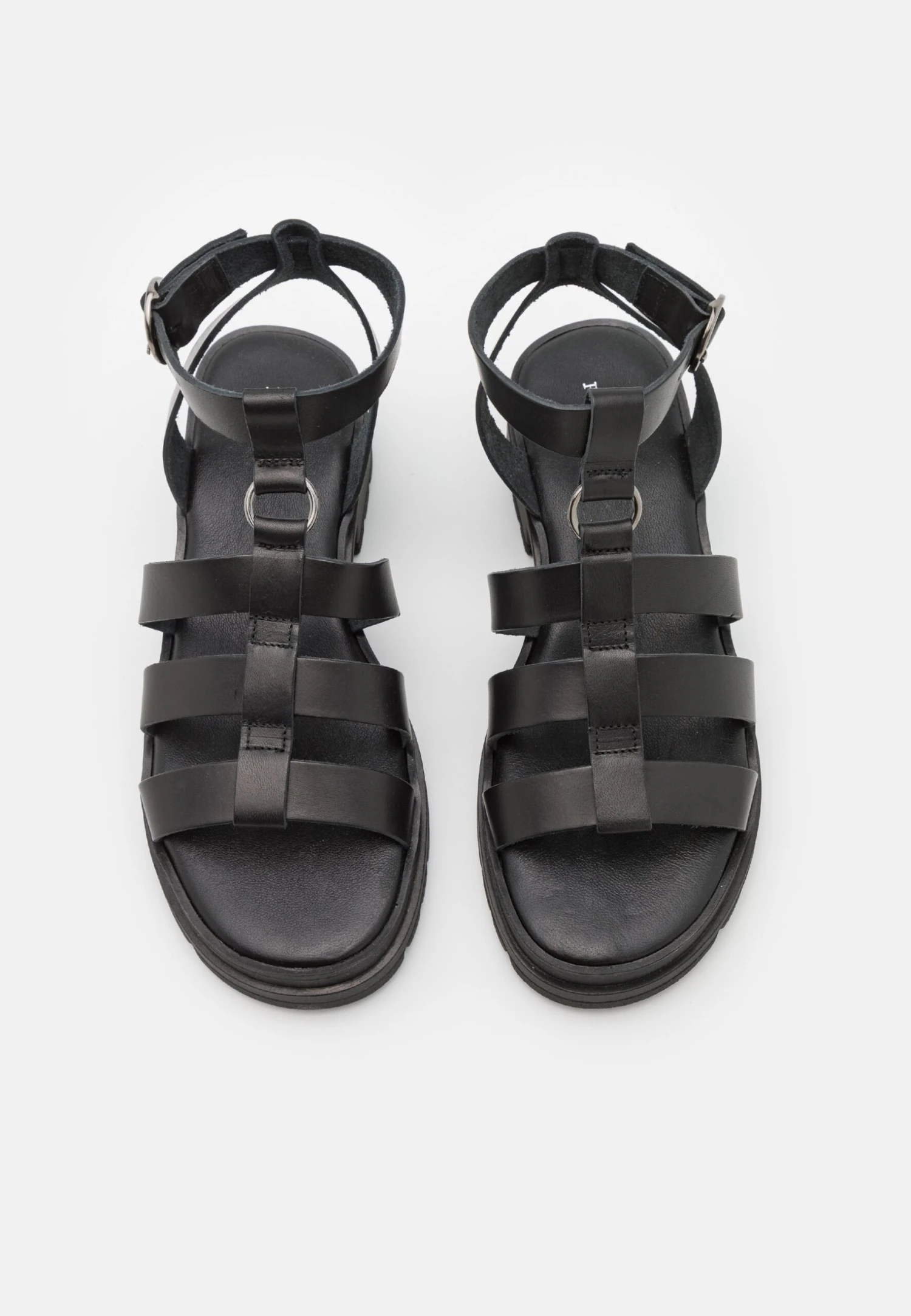 Pier One Leather - Sandalias - Black 8 Pier One Leather - Sandalias - Black - Imagen 6