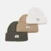 Pier One Unisex 3 Pack - Gorro - Beige/Green/White -Pier One Tienda 6ad8097c027d4ec08970da09c291110d