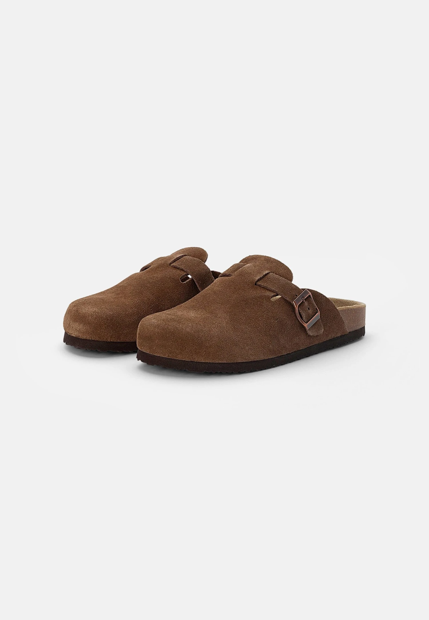 Pier One Leather Unisex - Pantuflas - Brown 4 Pier One Leather Unisex - Pantuflas - Brown - Imagen 2
