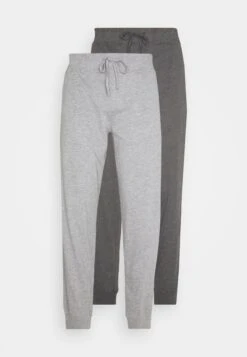 Pier One 2 Pack - Pantalón De Pijama - Mottled Dark Grey/Mottled Grey -Pier One Tienda 7438e3af94d84f41a7e5cef68ab55737