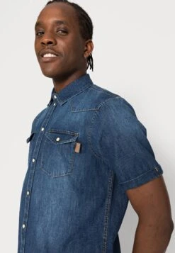 Pier One Camisa - Dark Blue -Pier One Tienda 785b24cabc8c4d8fb81212a577be2bb7