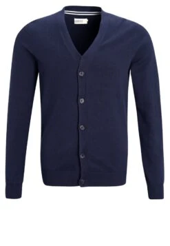Pier One Chaqueta De Punto - Dark Blue -Pier One Tienda 7d7df5f1b1a44833994af6f6c0aa7b3a