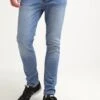 Pier One Vaqueros Slim Fit - Light Blue Denim -Pier One Tienda 7e8d6be8b1fa44b4ab1e47a79fb30376