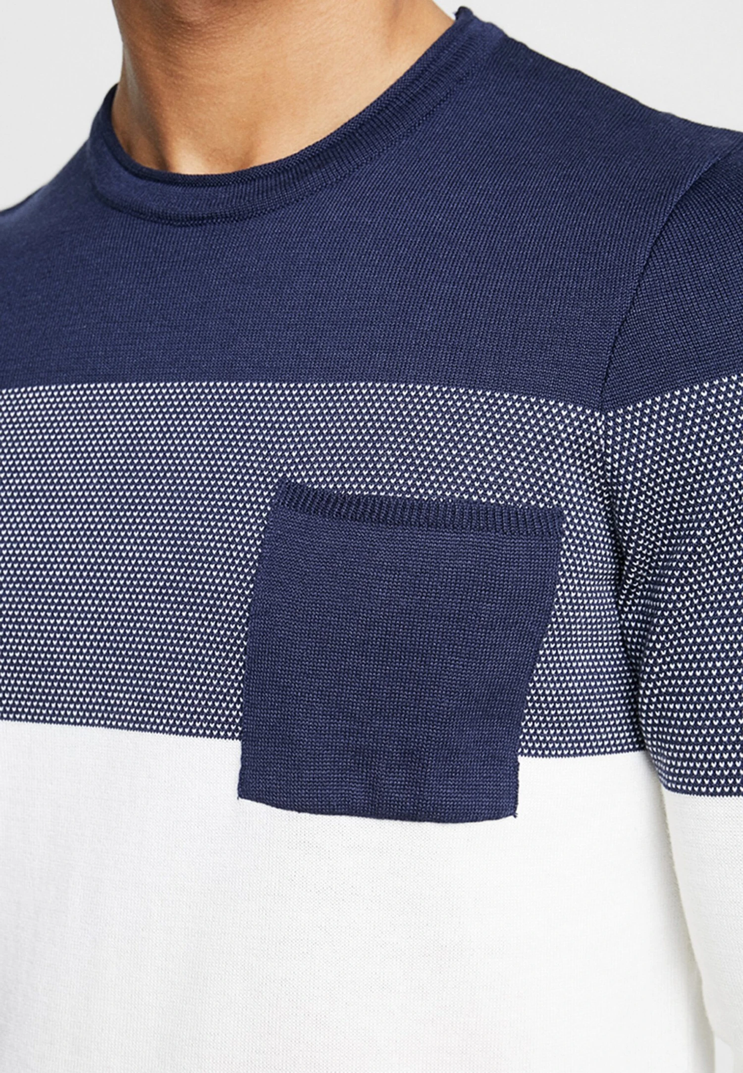 Pier One Jersey De Punto - Dark Blue 8 Pier One Jersey De Punto - Dark Blue - Imagen 6