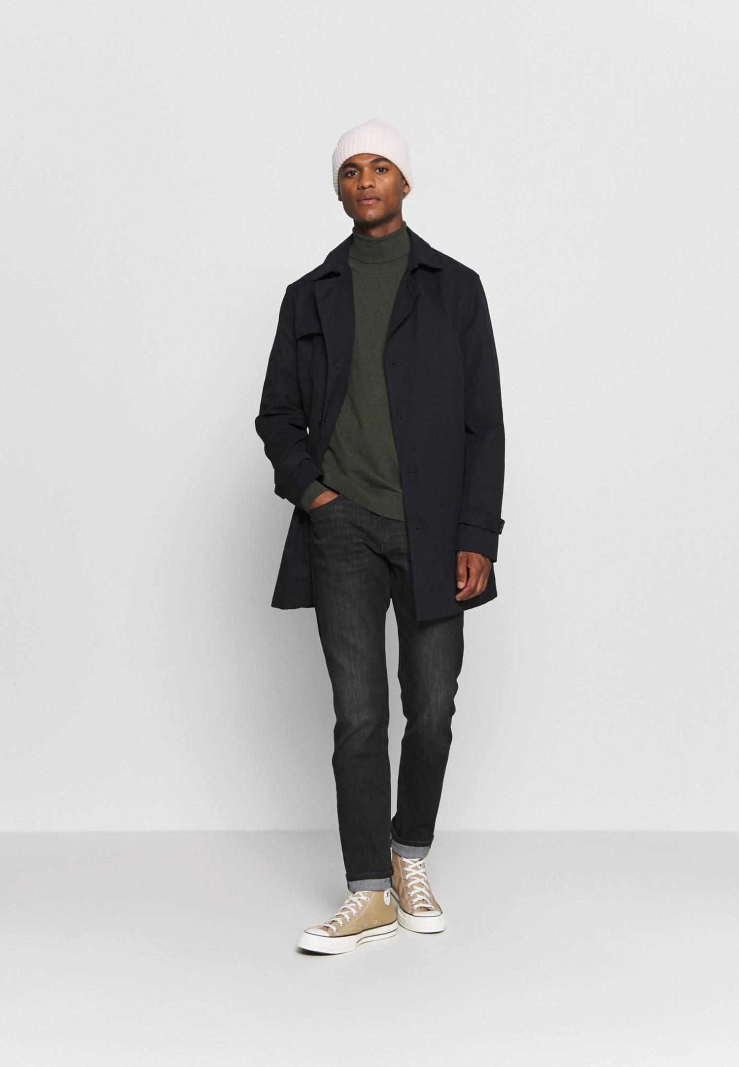 Pier One Jersey De Punto - Mottled Olive 4 Pier One Jersey De Punto - Mottled Olive - Imagen 2