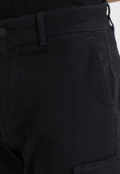 Pier One Cuffed Skinny Trouser- Pantalones Cargo - Black -Pier One Tienda 88cde03e56194a83afac387b6140efff
