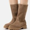 Pier One Leather Winter Boot - Botas - Taupe 1 Pier One Leather Winter Boot - Botas - Taupe -Pier One Tienda 8bef5468585a4c10acc85d415b419533