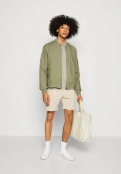 Pier One 2 Pack - Shorts - Grey/Beige