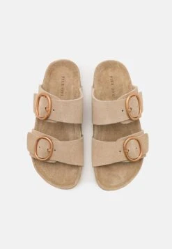 Pier One Leather - Sandalias Planas - Beige -Pier One Tienda 9b43ae7f6ea84e8787fe1a5129e1ca00