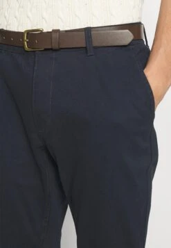 Pier One Pantalones Chinos - Dark Blue -Pier One Tienda 9e734d3c3810408ab927cd32c52385ab