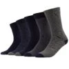 Pier One 5 Pack - Calcetines - Dark Blue/Mottled Grey -Pier One Tienda a06bd11d67e24ef79f01855a0e27477a