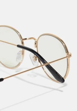 Pier One Unisex - Gafas Con Filtro De Luz Azul -Gold- Coloured -Pier One Tienda ac78d7d3c1554ff8bf47378090da46c3