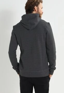 Pier One Sudadera Con Cremallera - Black Melange -Pier One Tienda ad2b2b24b02a47f29e0ecbd4c2ee6d85