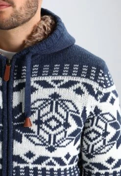 Pier One Chaqueta De Punto - Blue Melange -Pier One Tienda b3b926c8db4947f8b915dacd57160cc1