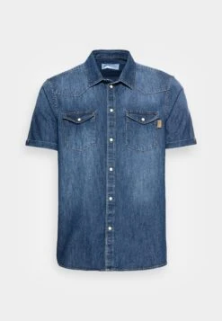 Pier One Camisa - Dark Blue -Pier One Tienda b6ee51e631194355aebae36299543383