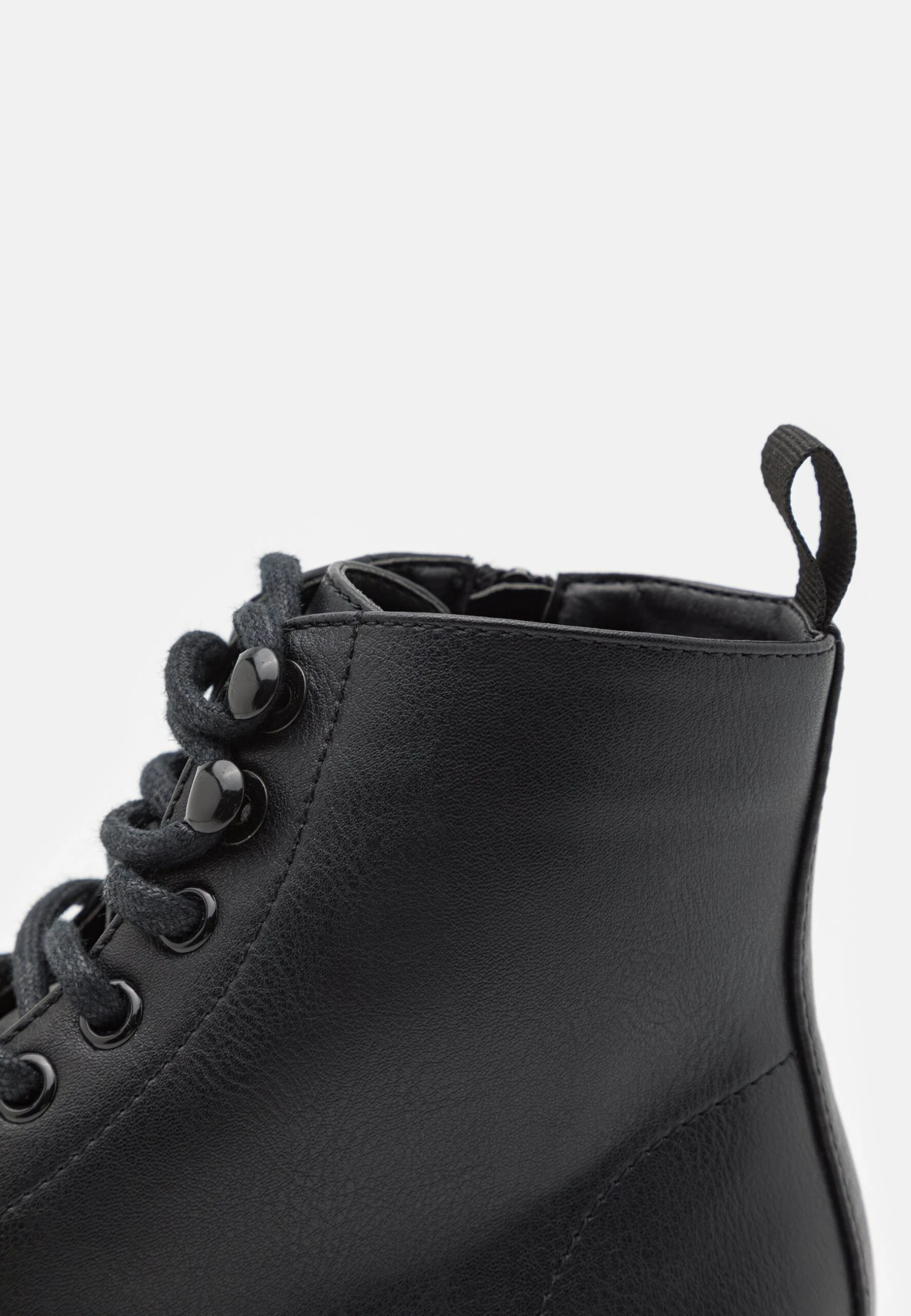 Pier One Unisex - Botines Con Cordones - Black 7 Pier One Unisex - Botines Con Cordones - Black - Imagen 6